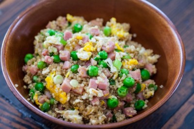 IN THE KITCHEN * QUINOA FRIED RICE