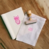 vintage inspired owl stamp